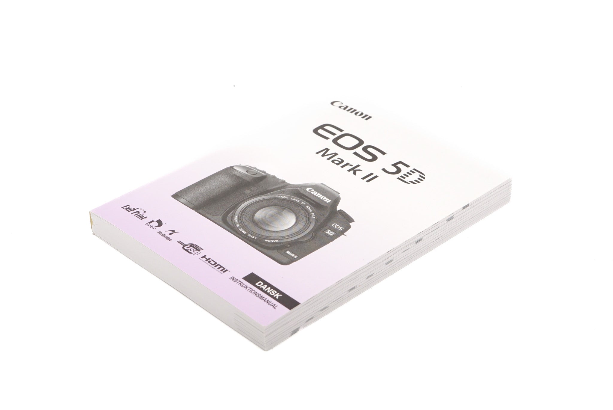 Canon 5D Mark II Instructions Accessory – Kamerastore