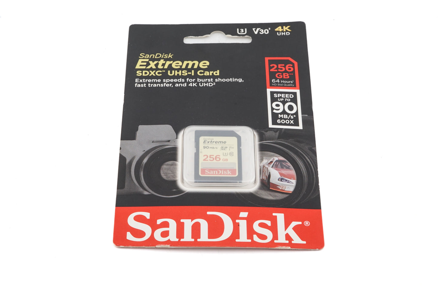 Sandisk 256 GB SDXC Card Extreme UHS-I (90 MB/S) - Accessory