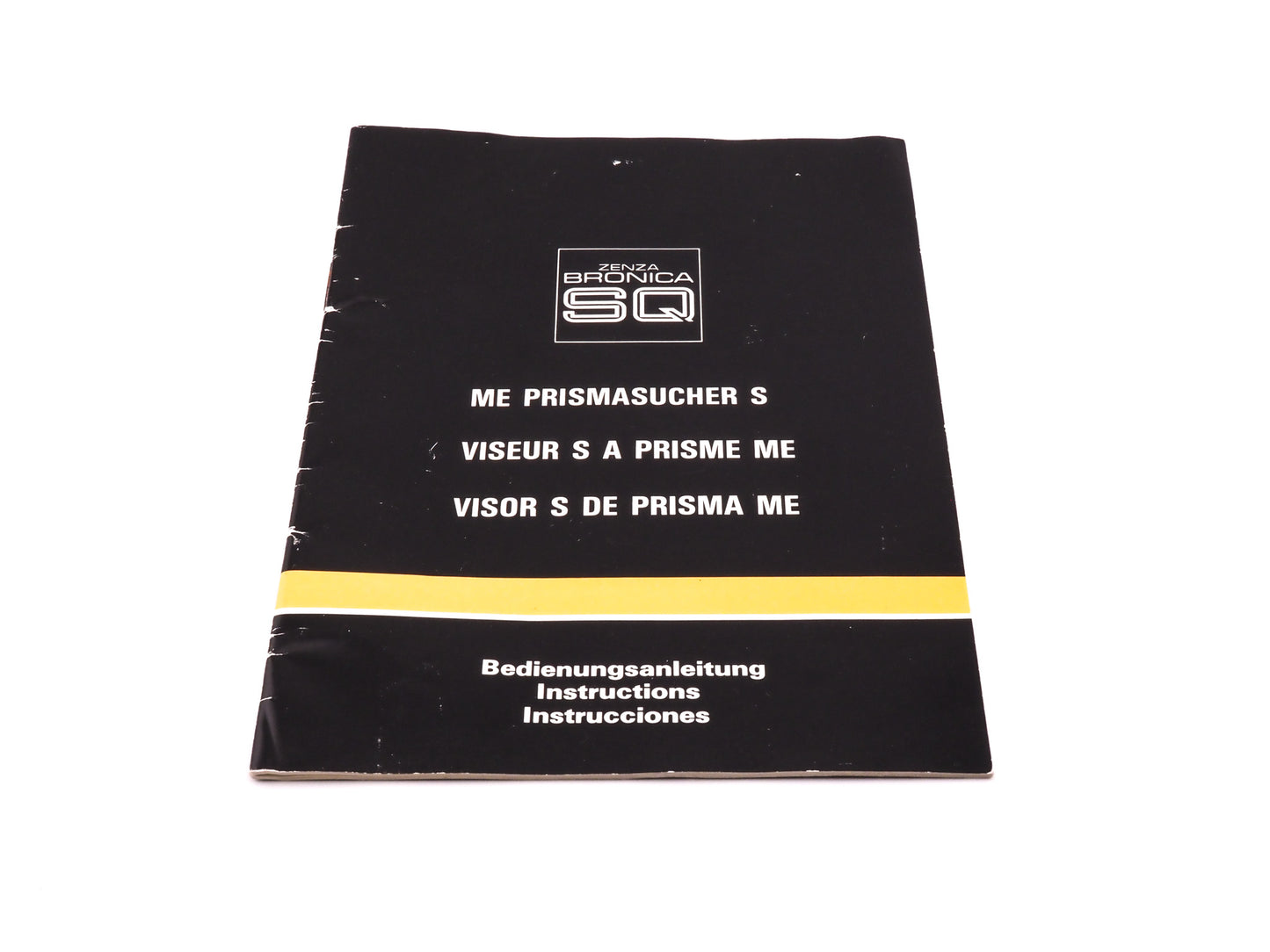 Zenza Bronica ME Prism Finder S Instructions