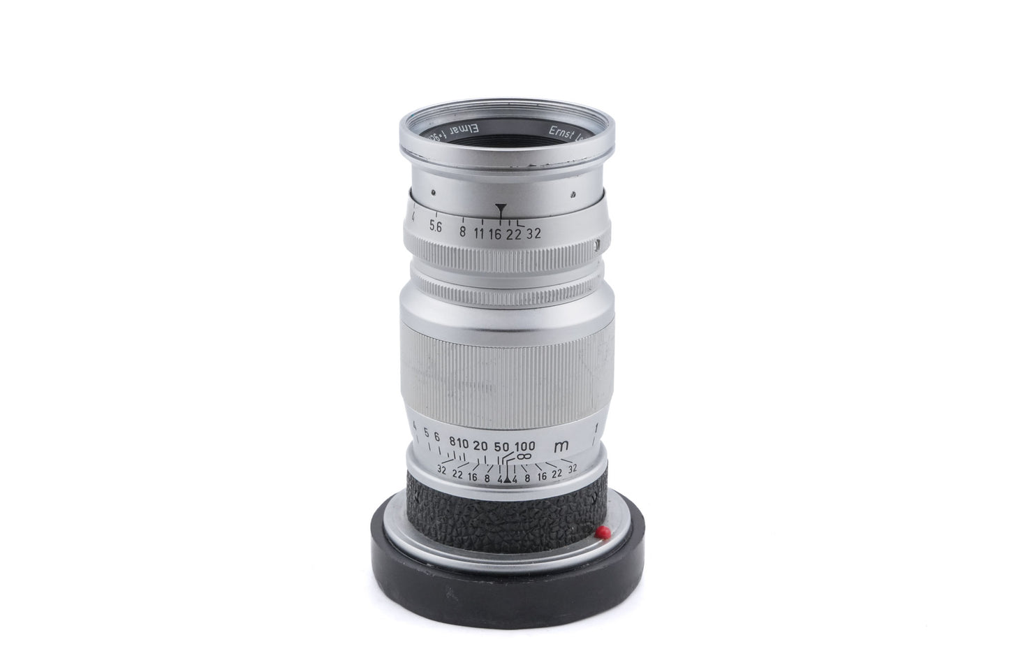 Leica 9cm f4 Elmar (Type I, Rigid) (ELANG-M / ELGAM / 11830 / 11130) - Lens