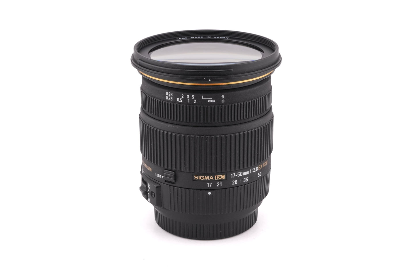 Sigma 17-50mm f2.8 EX DC OS HSM - Lens