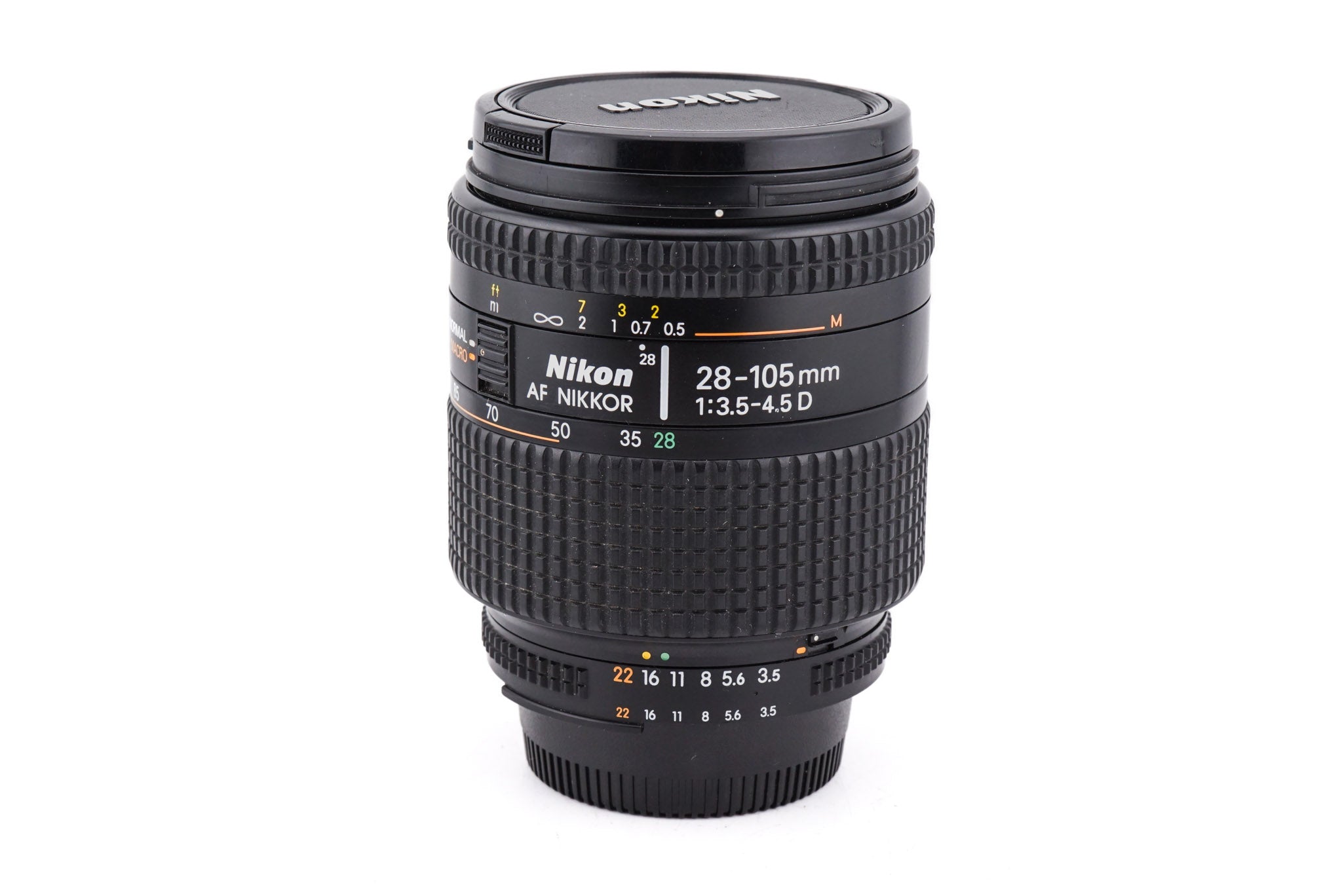 Nikon AF NIKKOR 28-105mm 3.5-4.5D フード付 - レンズ(ズーム)