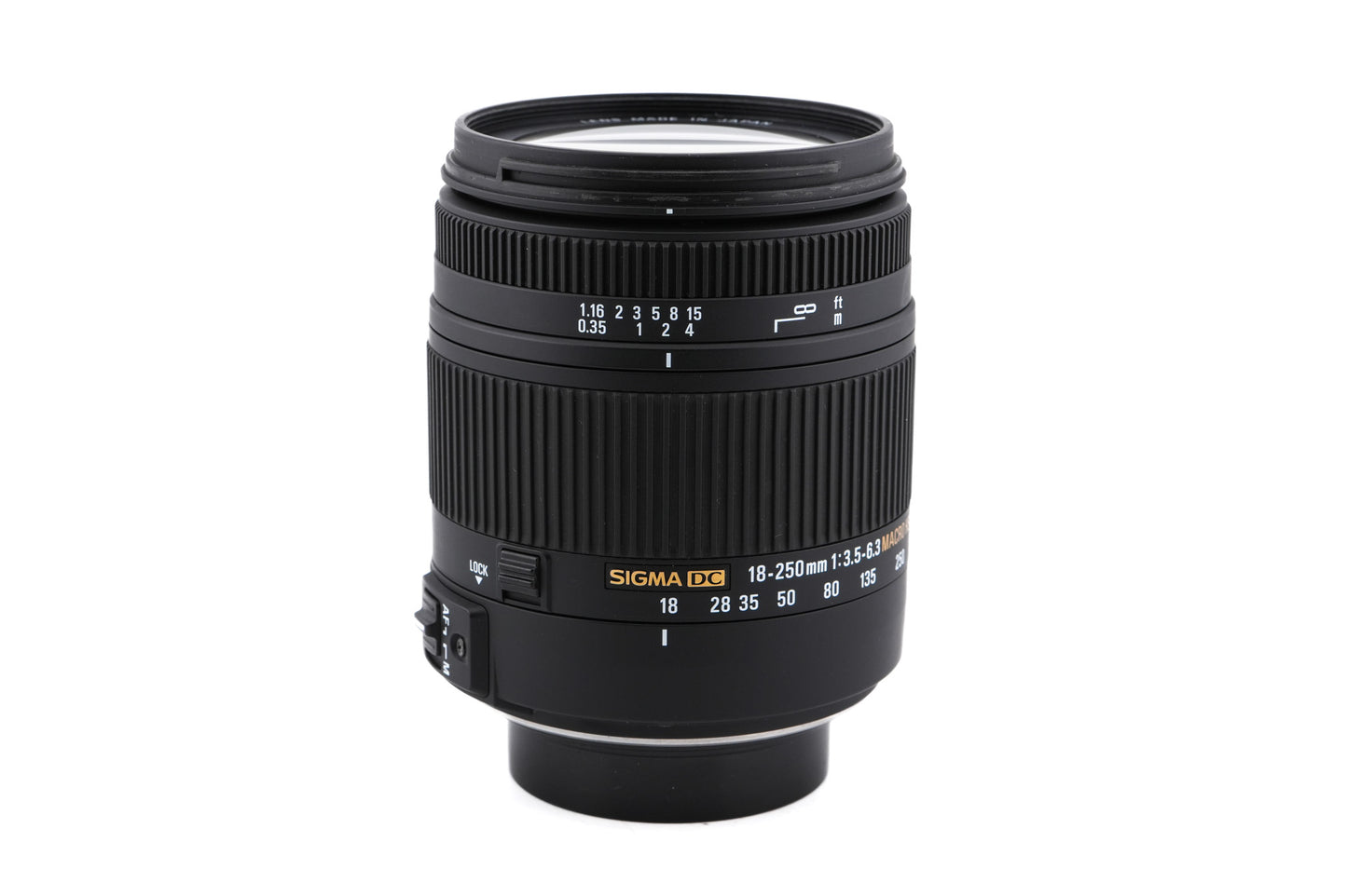 Sigma 18-250mm f3.5-6.3 DC OS HSM - Lens
