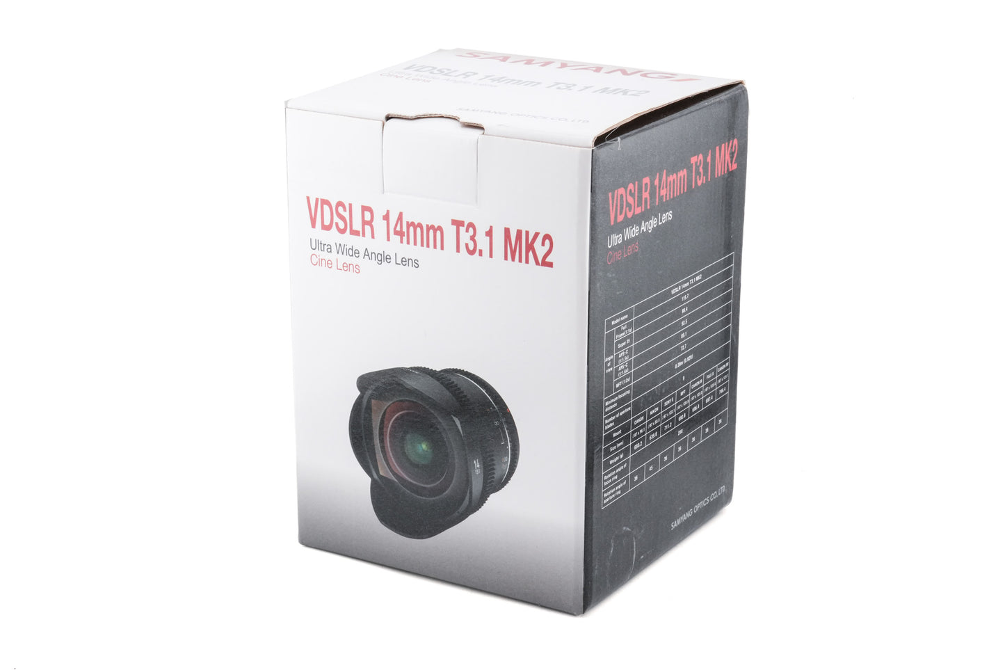 Samyang 14mm T3.1 VDSLR MK2