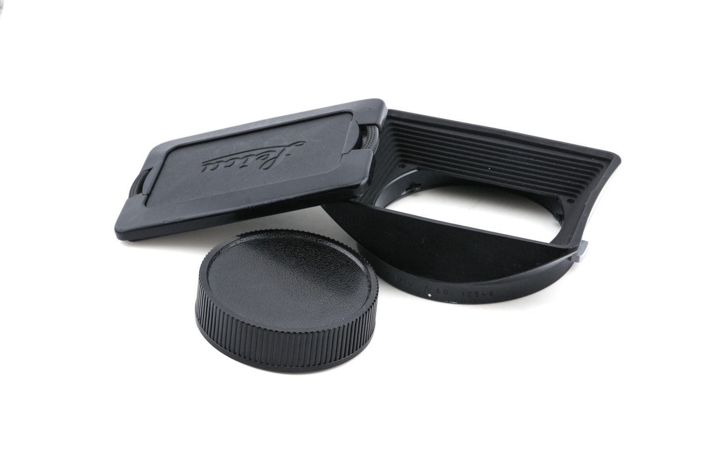 Leica 19mm f2.8 Elmarit-R (Type II) (3-Cam) (11258) + SIMple Fit Follow Focus Gear (Medium) + Leica R - Canon EF Mount Adapter (6-Hole) + Lens Hood (12546) + 80/85mm O.D. Simring (Leica R 19mm f2.8 VII)