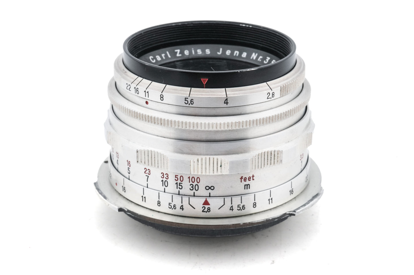 Carl Zeiss 80mm f2.8 Tessar T Jena - Lens