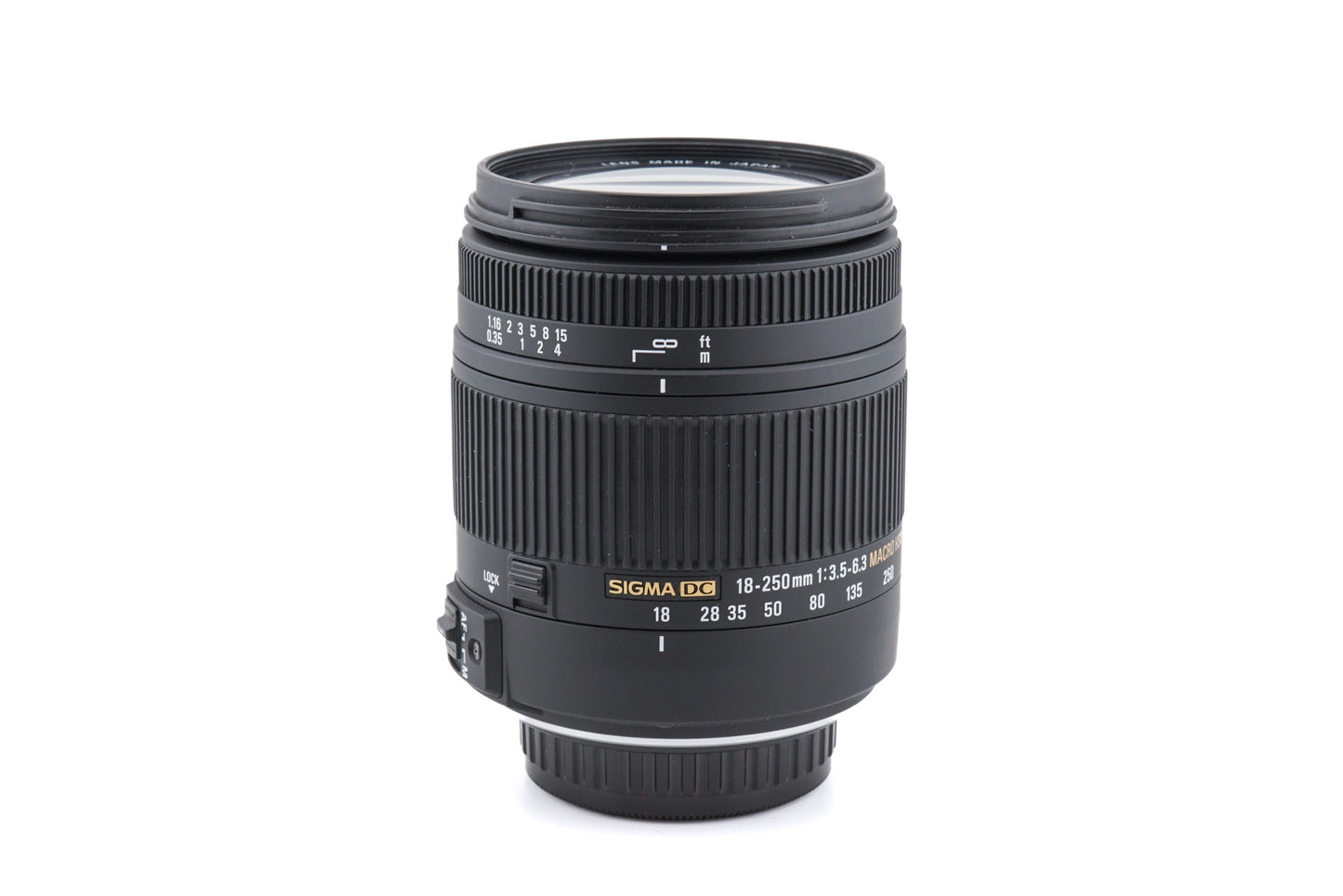 Sigma 18-250mm f3.5-6.3 DC HSM - Lens