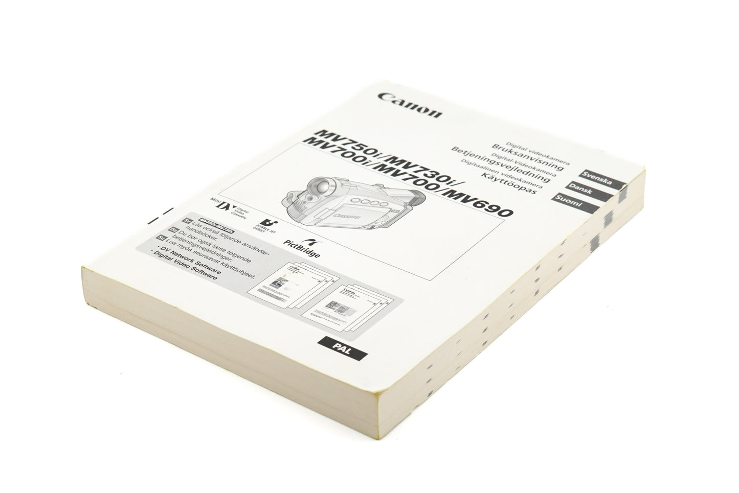 Canon MV750i/MV730i/MV700i/MV700/MV690 Instructions - Accessory