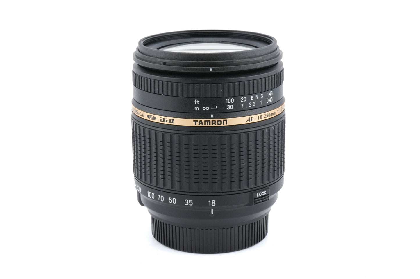 Tamron 18-250mm f3.5-6.3 AF Aspherical Di II LD Macro (IF) (A18) - Lens