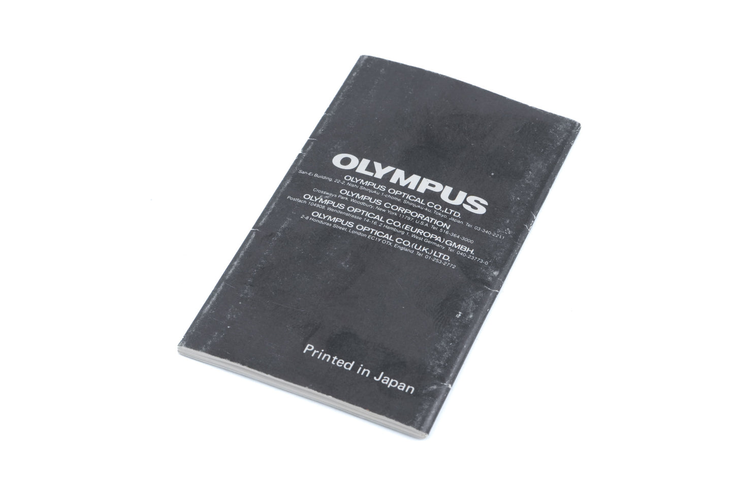 Olympus A16 Electronic Flash Instructions