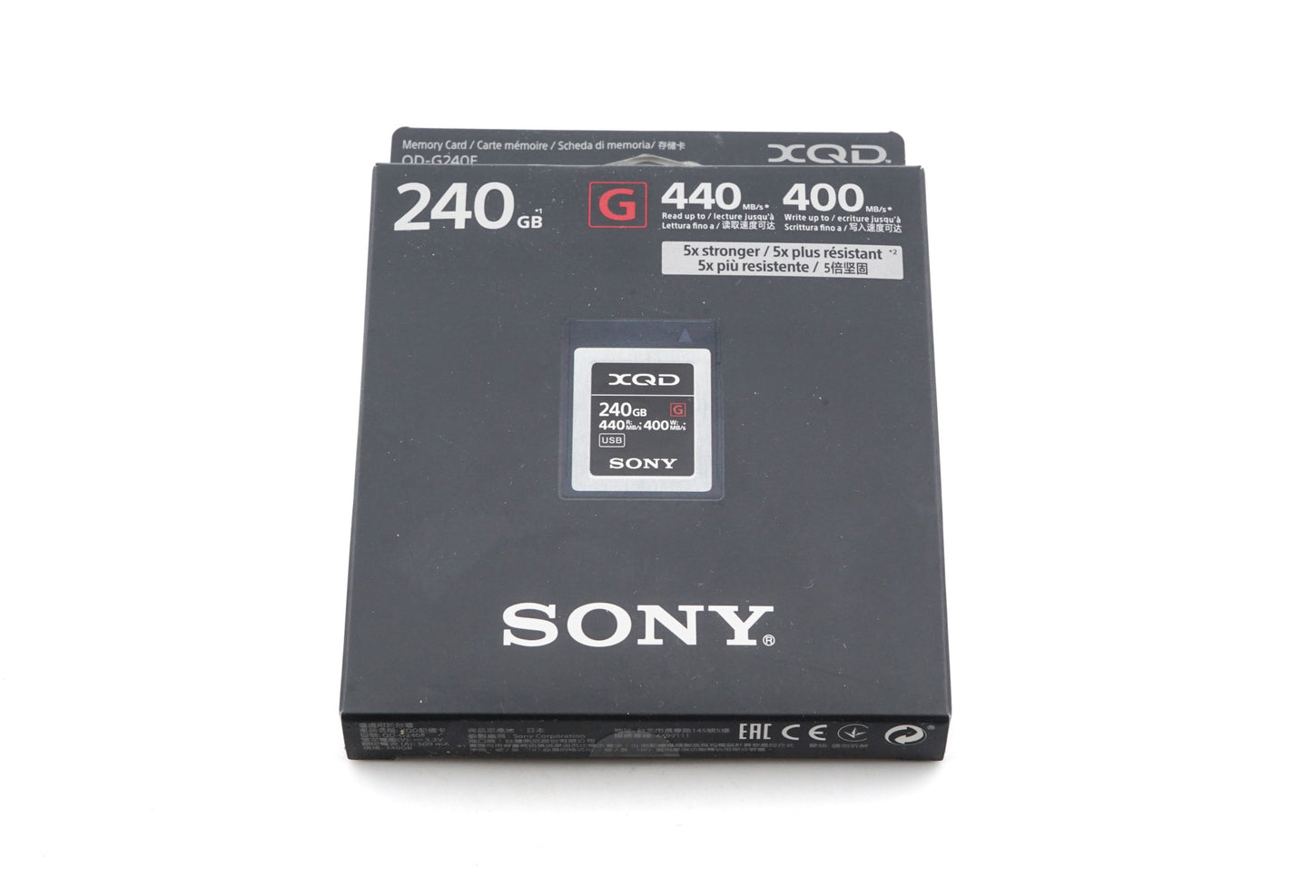 Sony 240 GB XQD Card G - Accessory