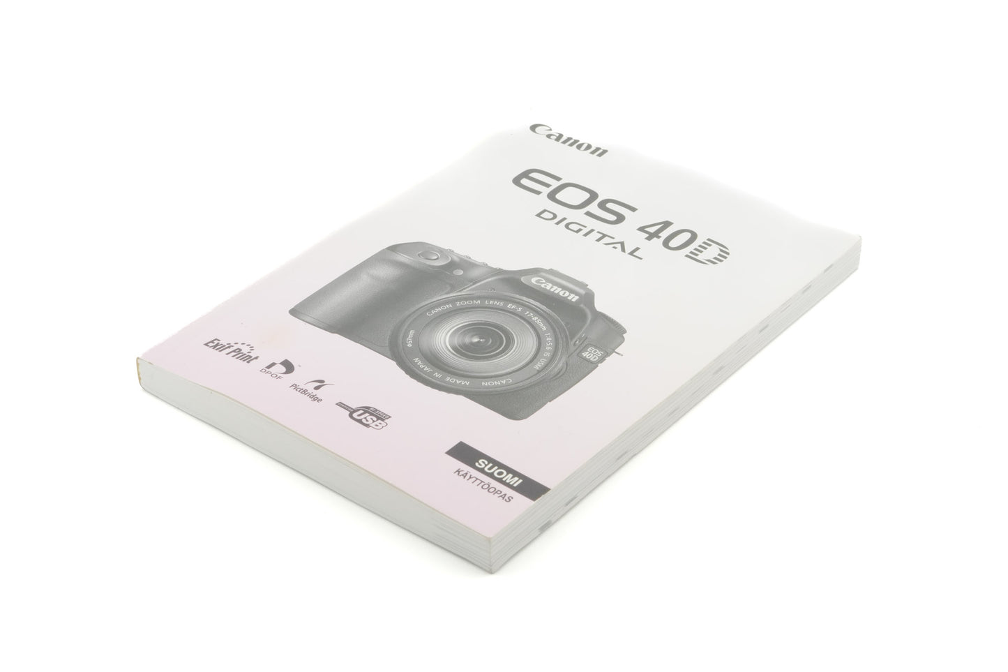Canon EOS 40D Instructions