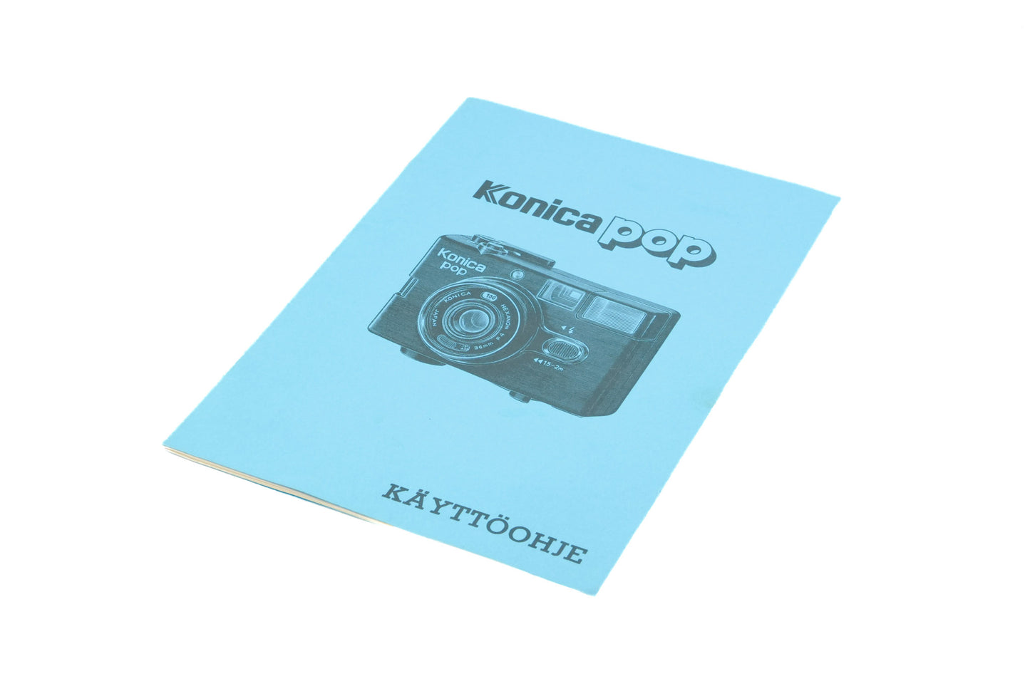 Konica Pop Instructions