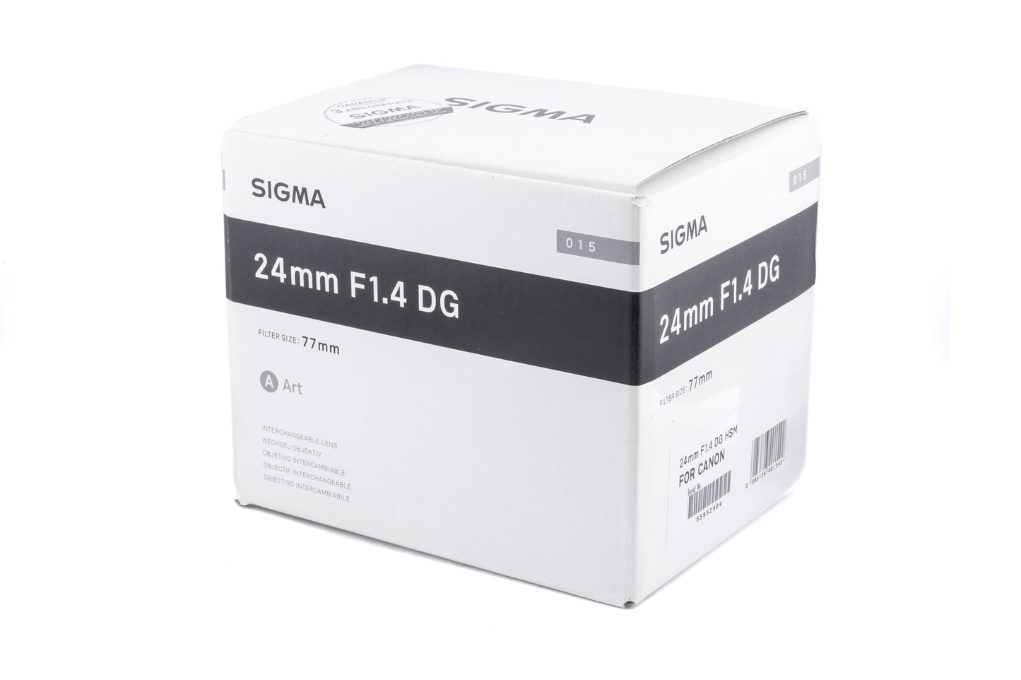 Sigma 24mm f1.4 DG HSM Art