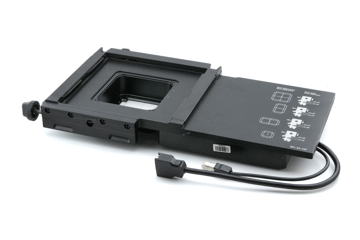 Sinar P2 Macroscan Sliding Adaptor (551.34.100) - Accessory