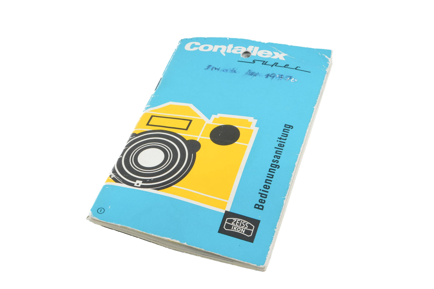 Zeiss Ikon Contaflex Super Instructions