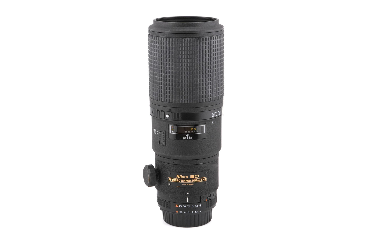 Nikon 200mm f4 D ED-IF AF Micro-Nikkor - Lens