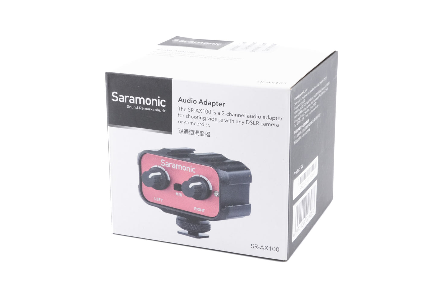 Saramonic SR-AX100 Audio Adapter - Accessory