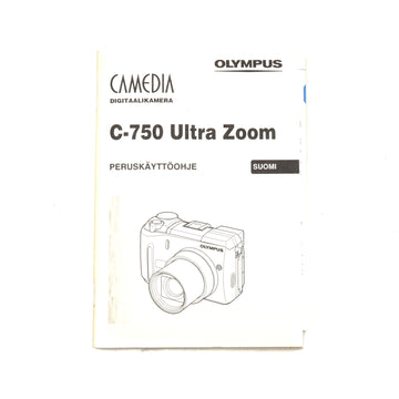 Olympus Camedia C-750 Ultra Zoom Instructions