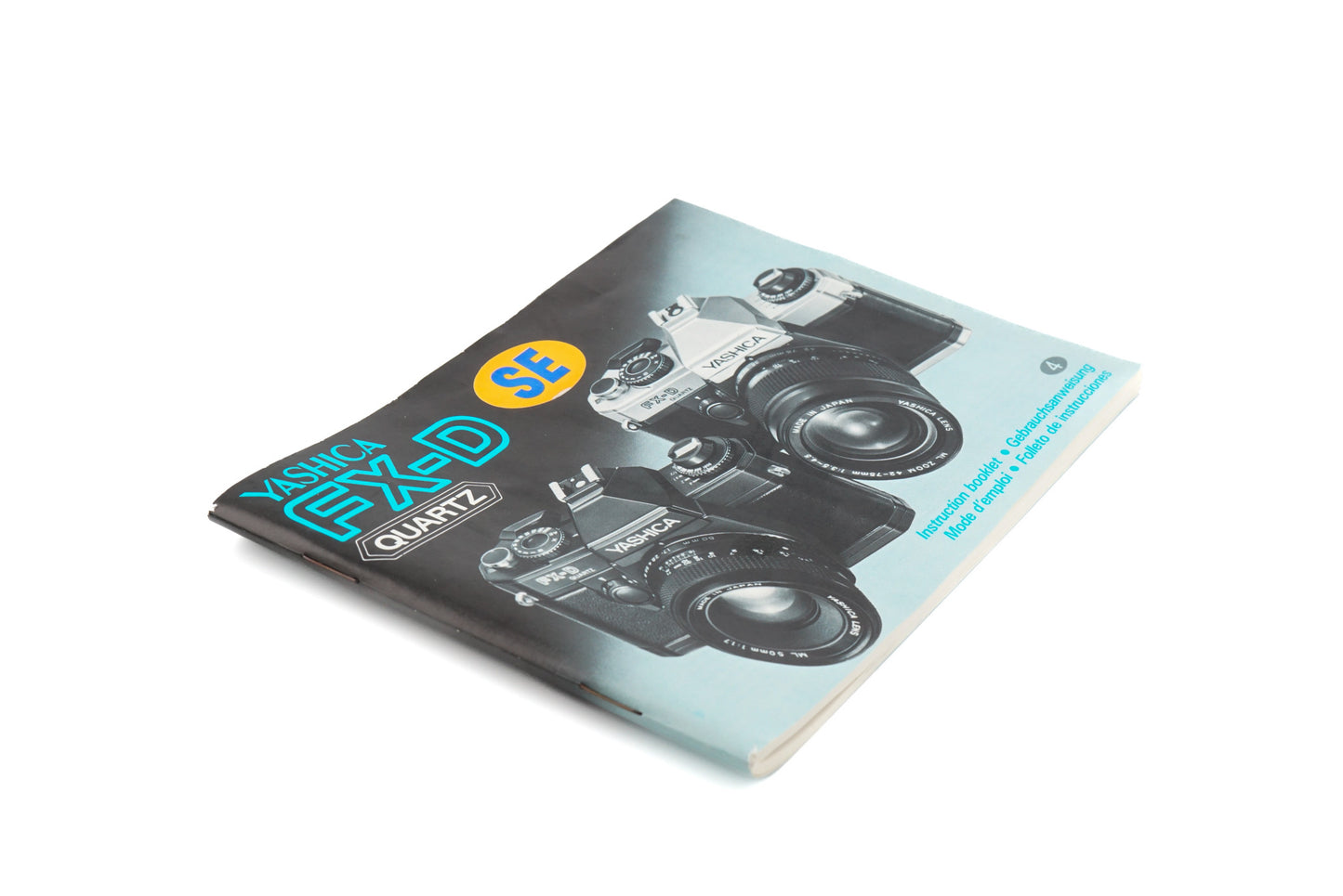 Yashica FX-D (Quartz) SE Instructions - Accessory