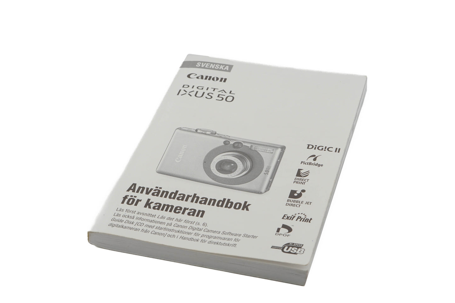 Canon IXUS 50 Instructions - Accessory