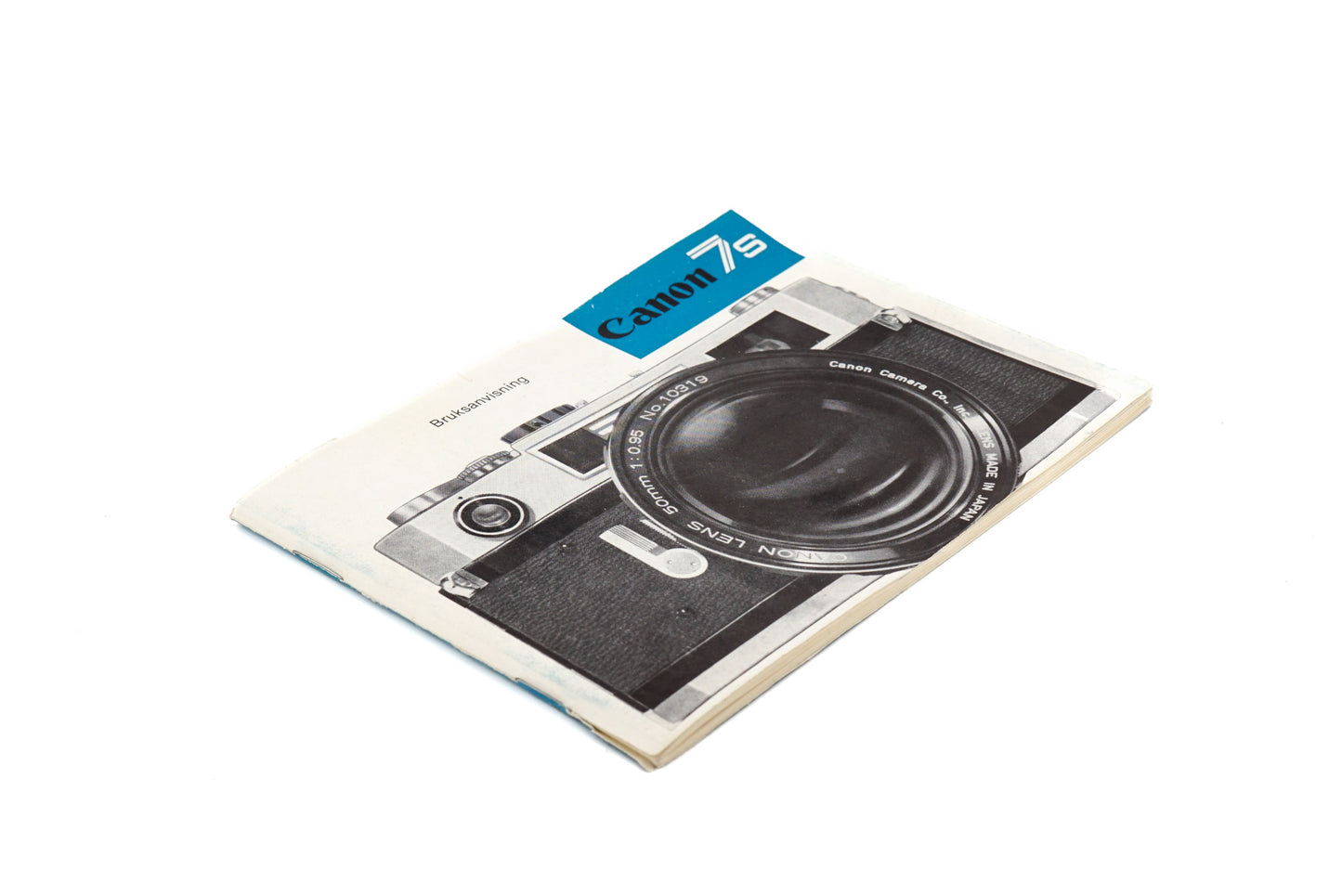 Canon 7S Instructions - Accessory