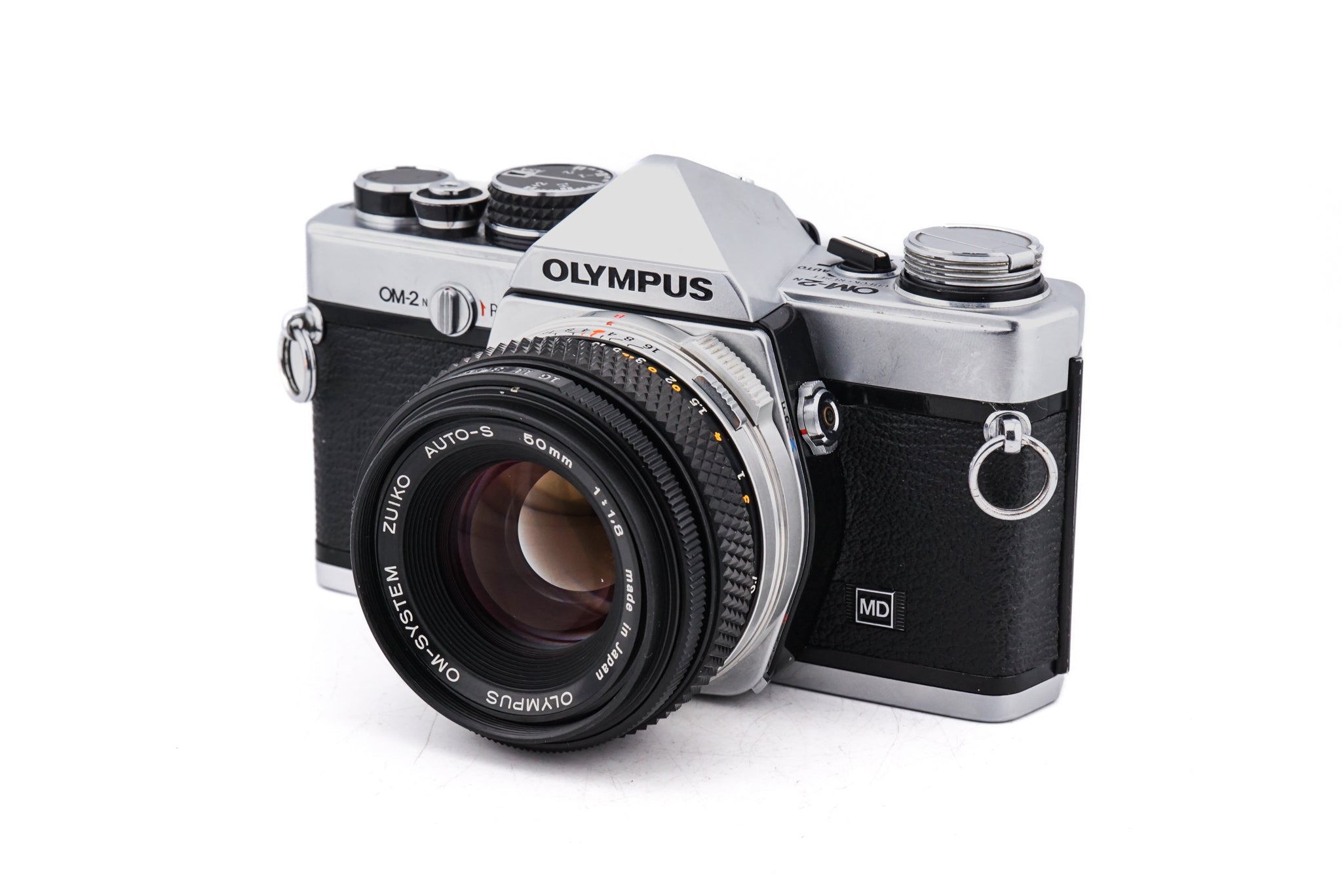 良品 Olympus OM-2 Body Black + 50mm f1.8-