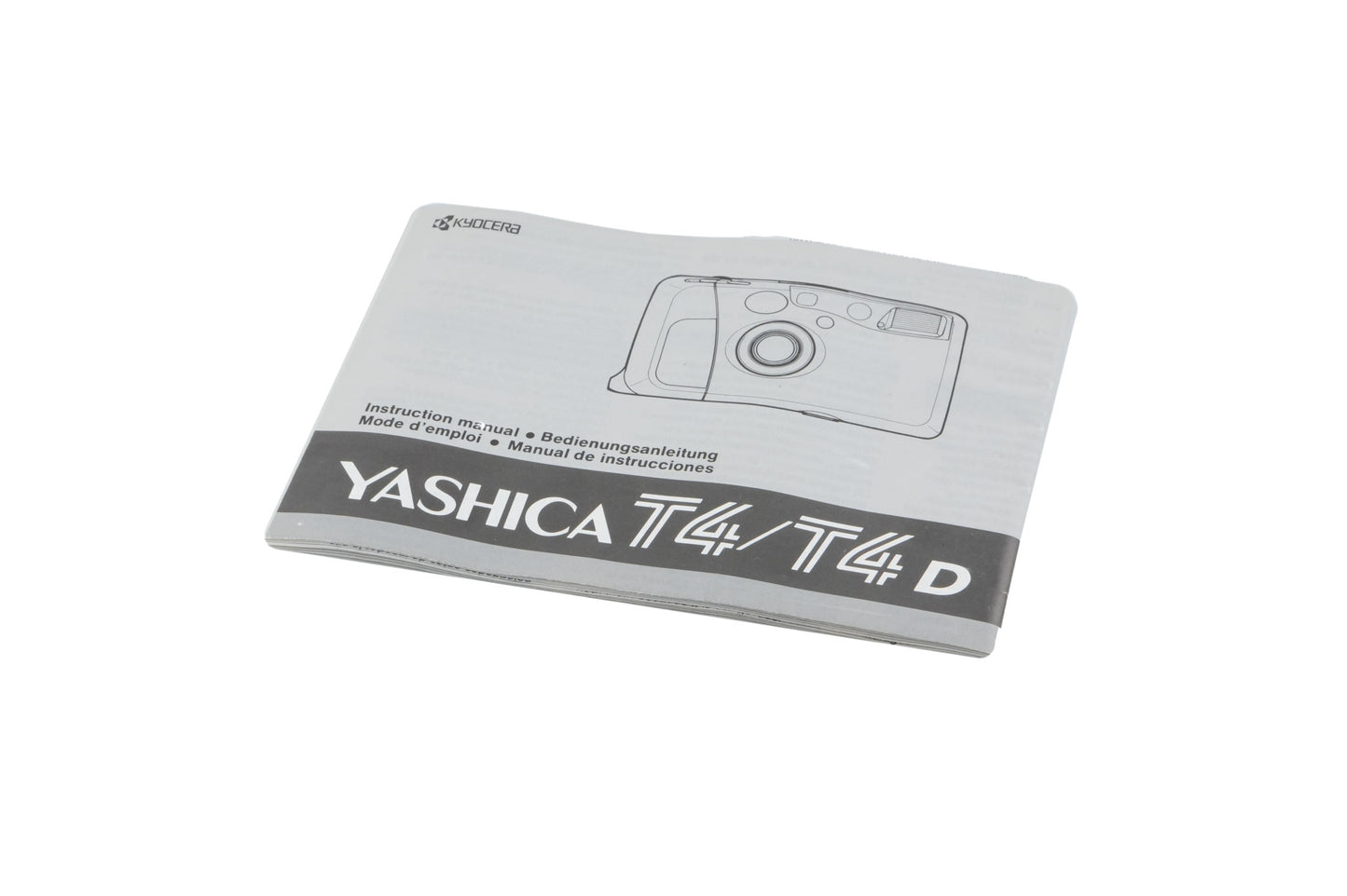 Yashica T4 / T4D Instruction Manual