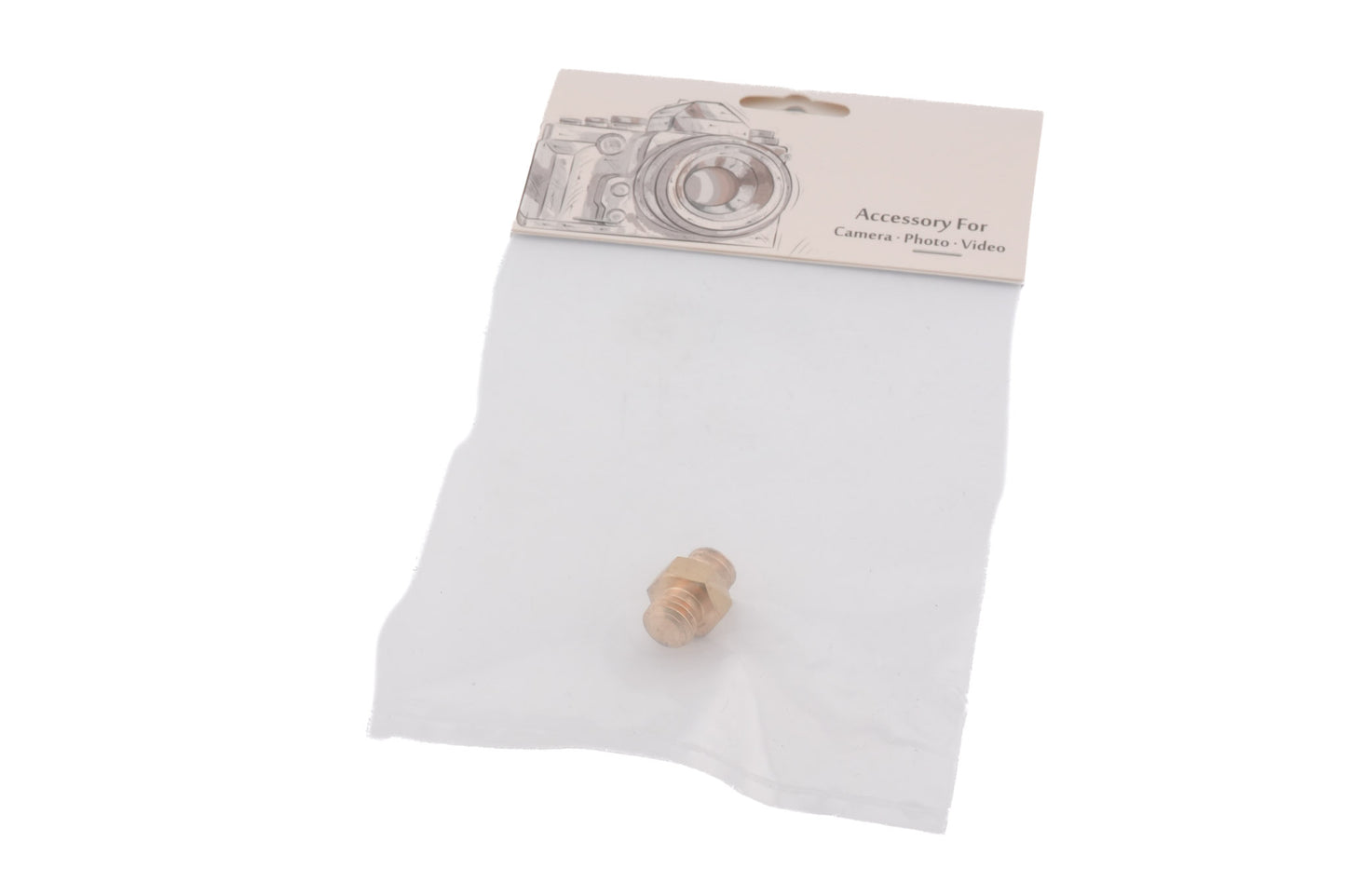 StudioKing MC-1060A 3/8" - 3/8" Male Spigot Adapter