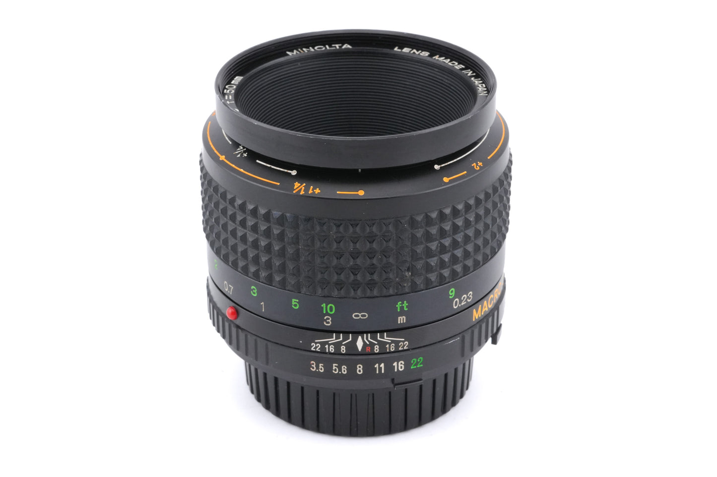 Minolta 50mm f3.5 MD Macro Rokkor - Lens