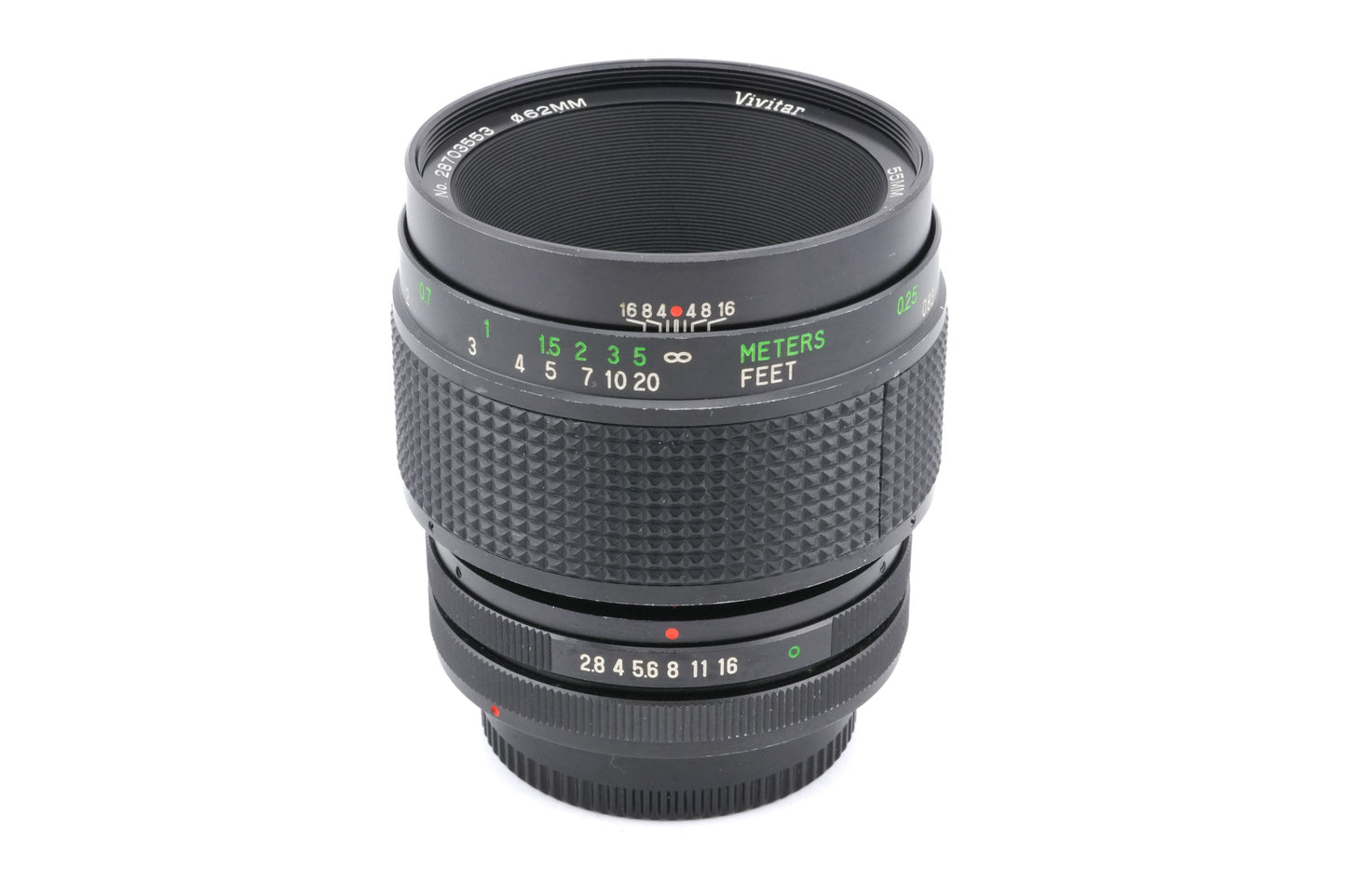 Vivitar 55mm f2.8 Auto Macro - Lens