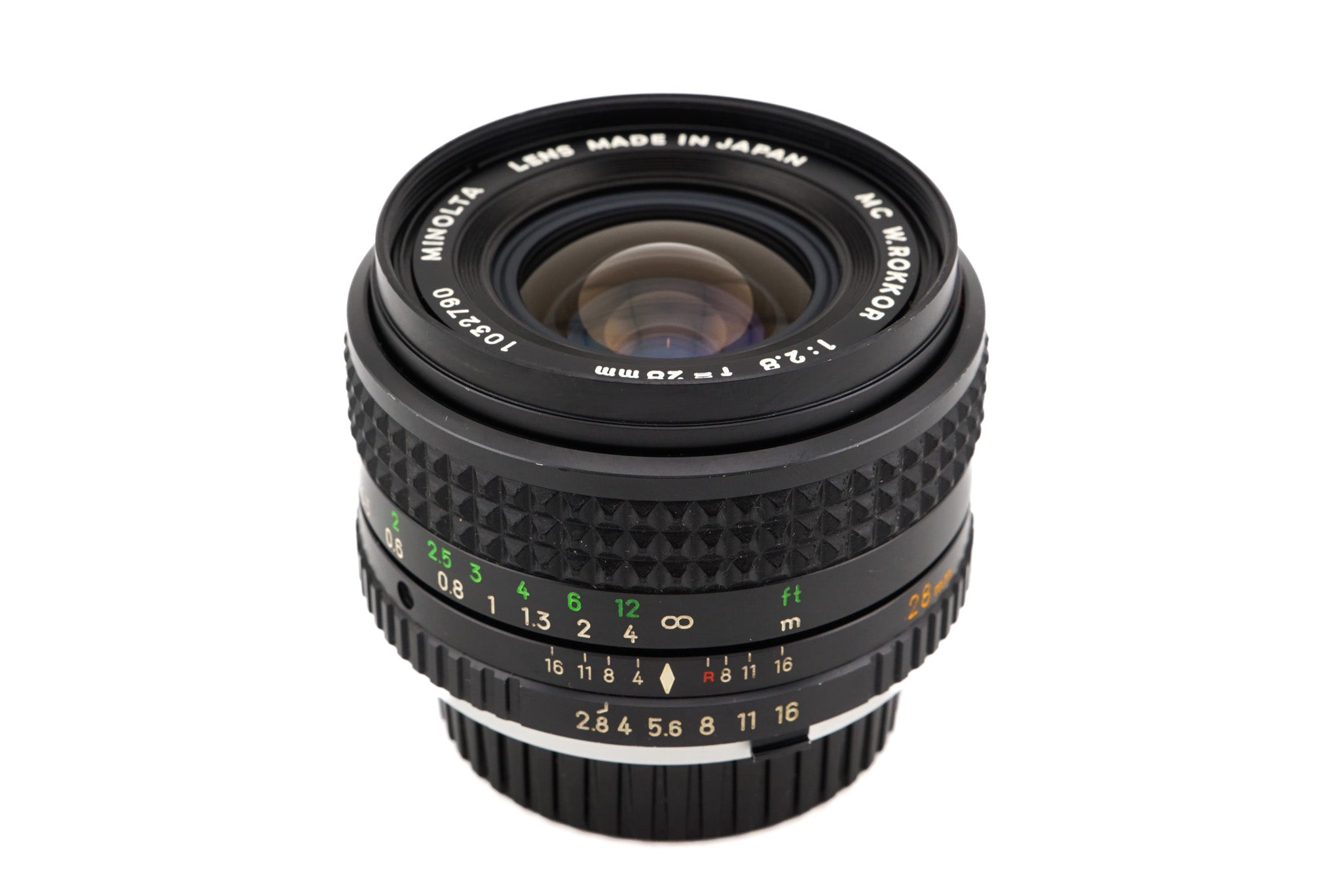 Minolta 28mm f2.8 MC W.Rokkor – Kamerastore