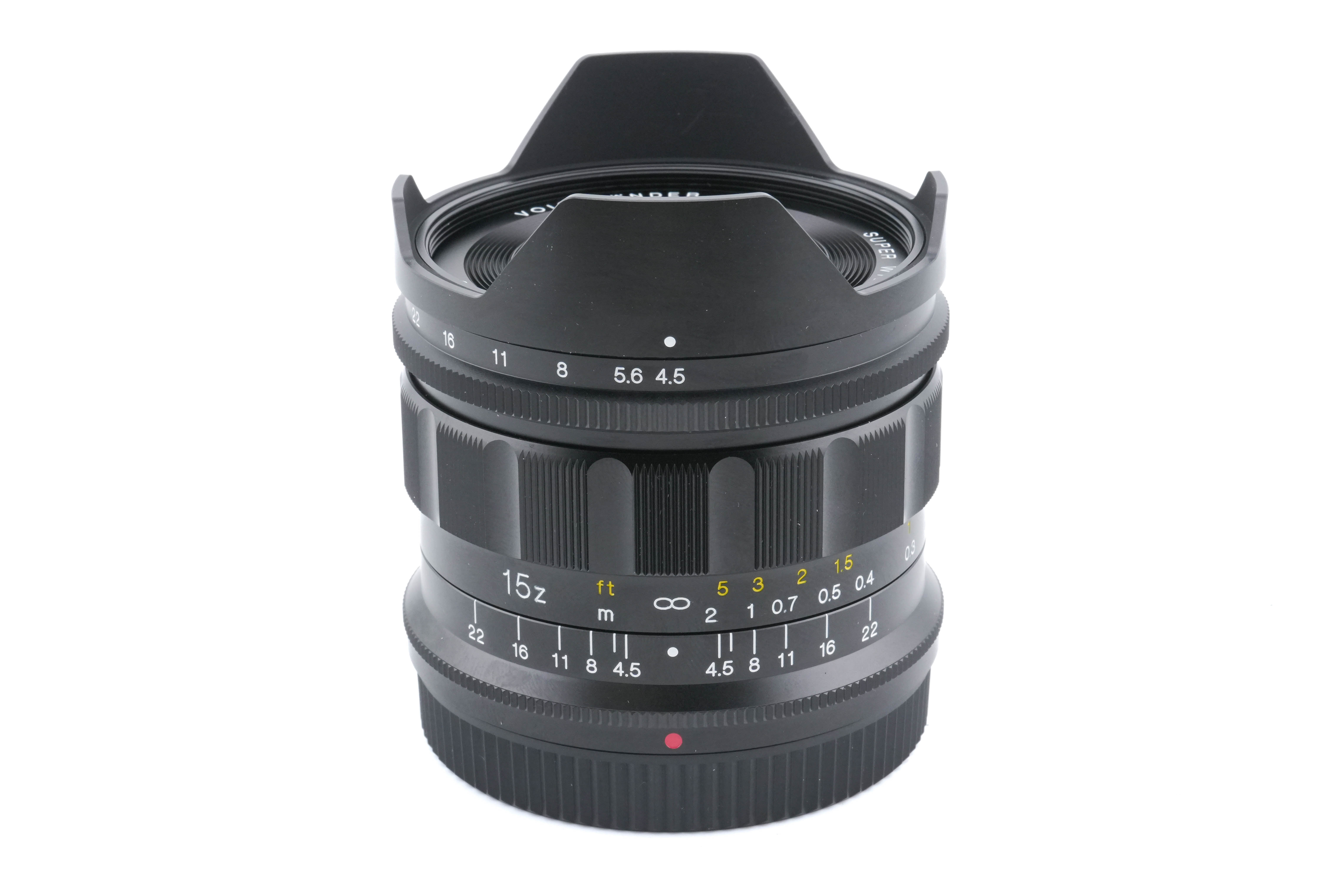 Voigtländer Super Wide-Heliar 15mm F4.5 Voigtlander Super Wide-Heliar 15mm f4.5 Lens, Black Compatible
