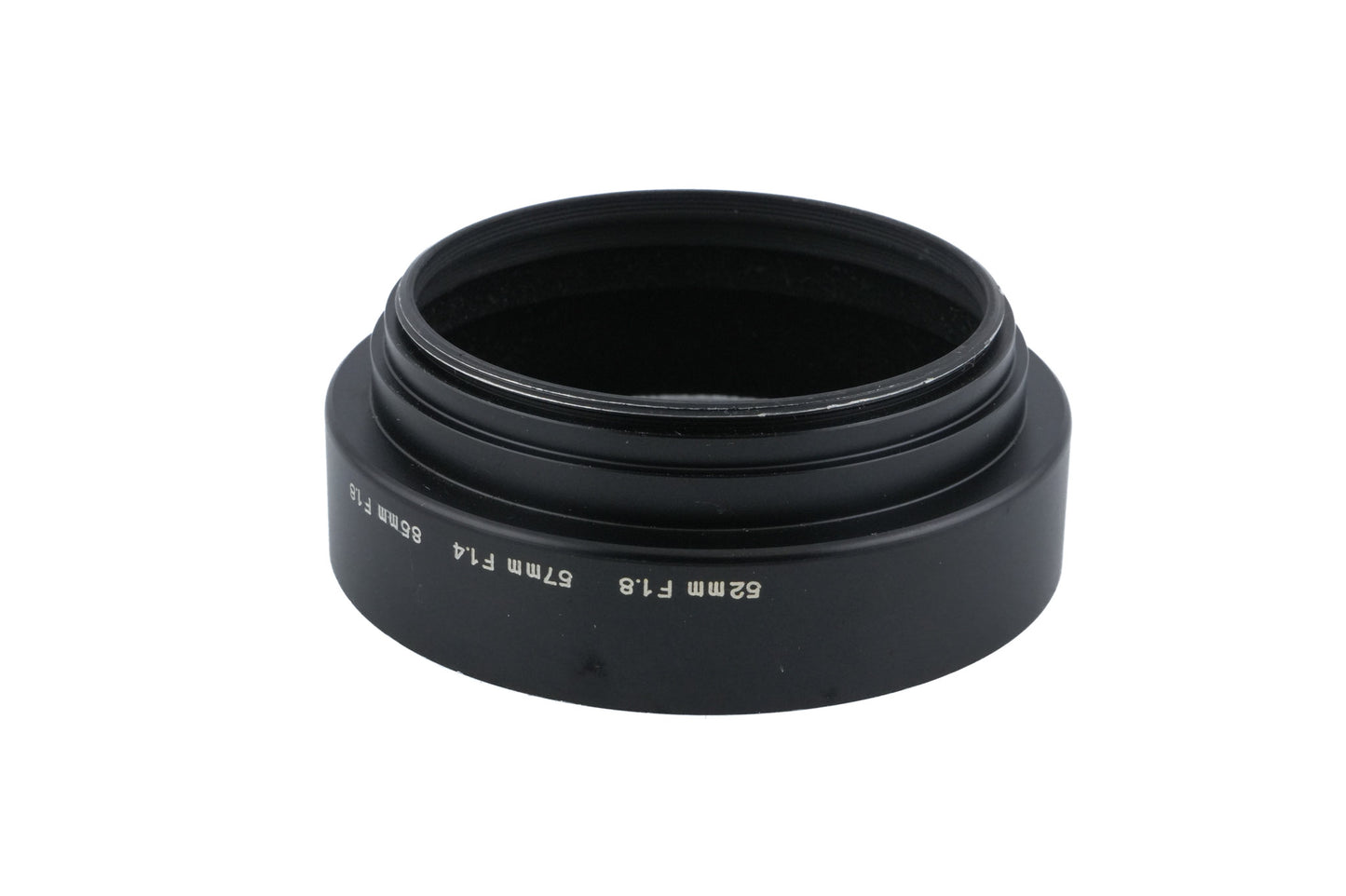 Konica 55mm Lens Hood (52mm, 57mm, & 85mm)