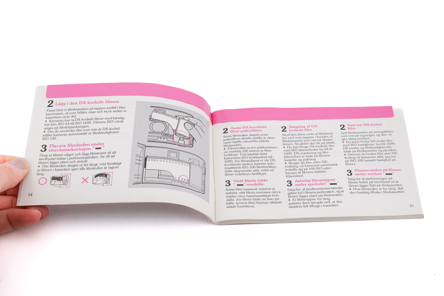 Yashica T3 / T3D Instructions