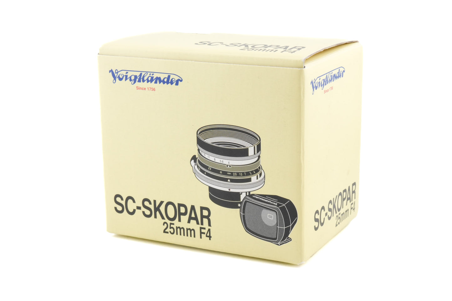 Voigtländer 25mm f4 Skopar SC + 21/25mm Optical Viewfinder