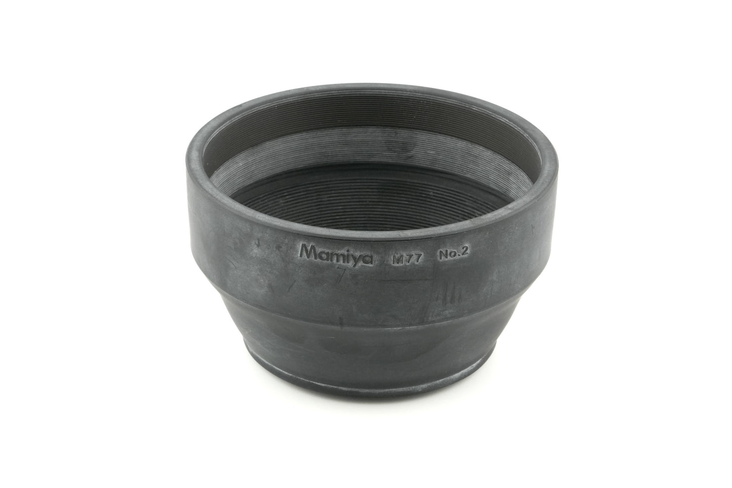 Mamiya 77mm Rubber Lens Hood M77 No.2 for 127-250mm