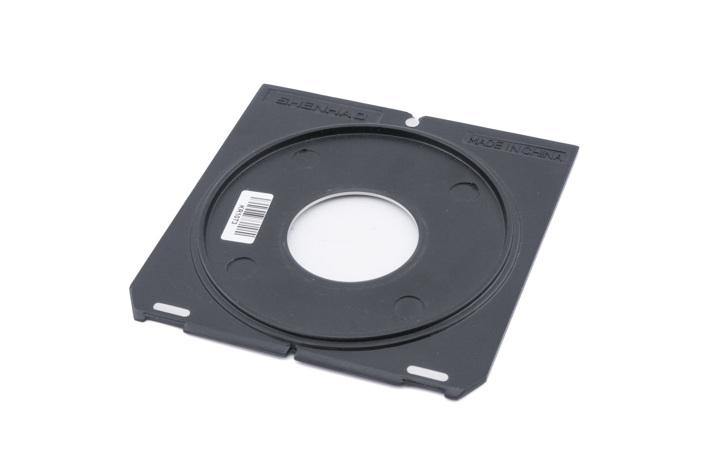 Shen Hao 99 x 96 mm Linhof/Wista Lens Board (Copal #0)