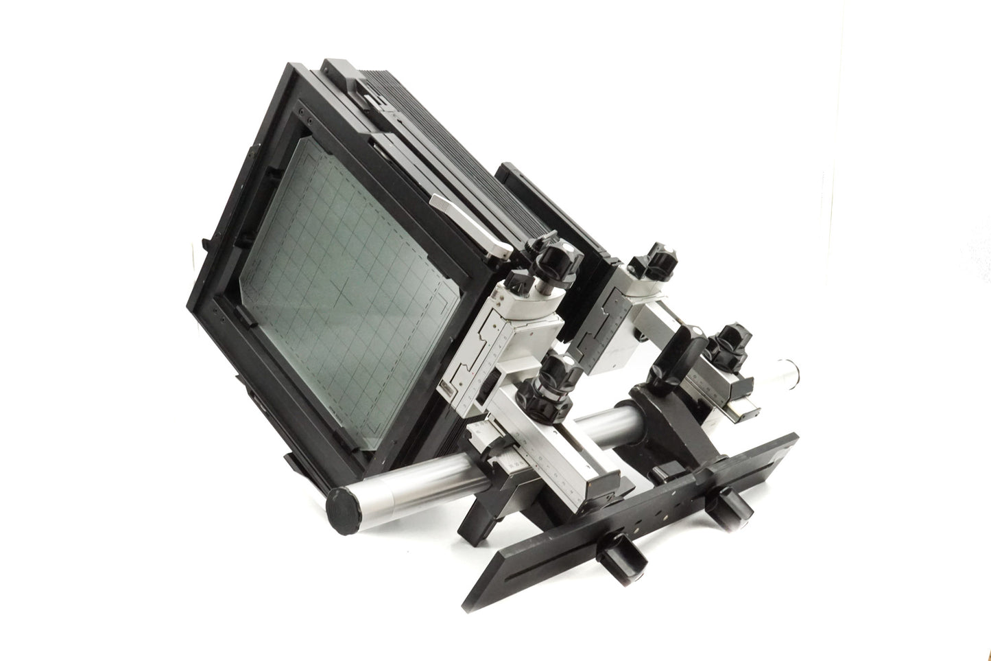 Sinar P (8x10) + Dual Camera Base Plate + Rail Clamp 1 (411.21)