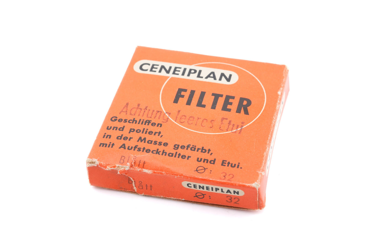 Ceneiplan 32mm Push-On Light Blue Filter