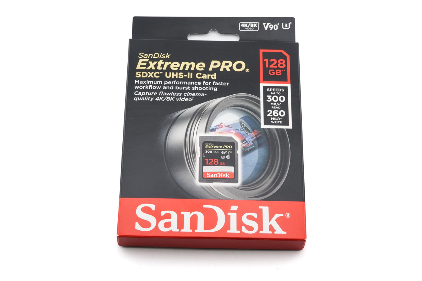Sandisk 128 GB SDHC Card Extreme Pro UHS-II (300 MB/S) - Accessory