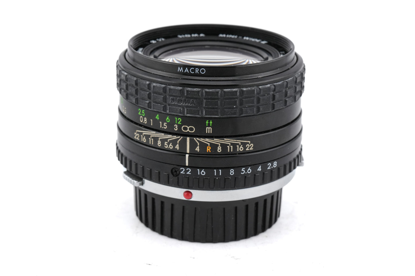 Sigma 28mm f2.8 Mini-Wide II Multi-Coated - Lens
