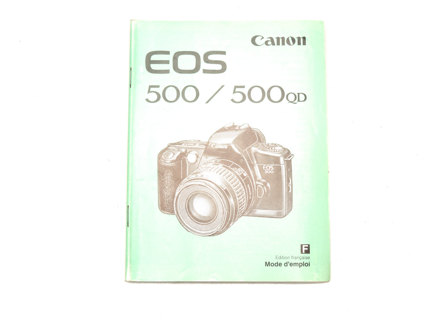 Canon EOS 500/500QD Instructions