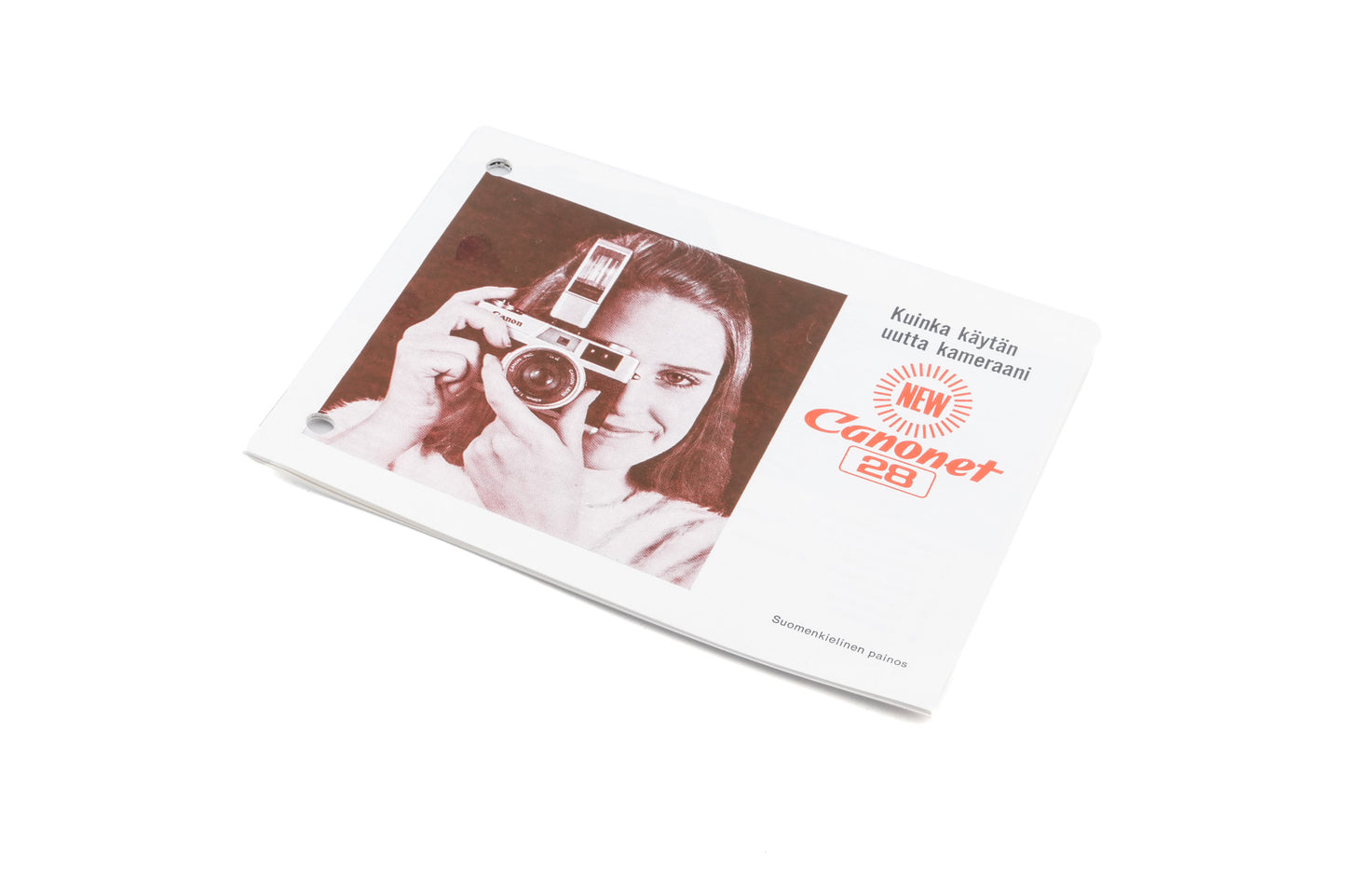 Canon Canonet 28 Instructions