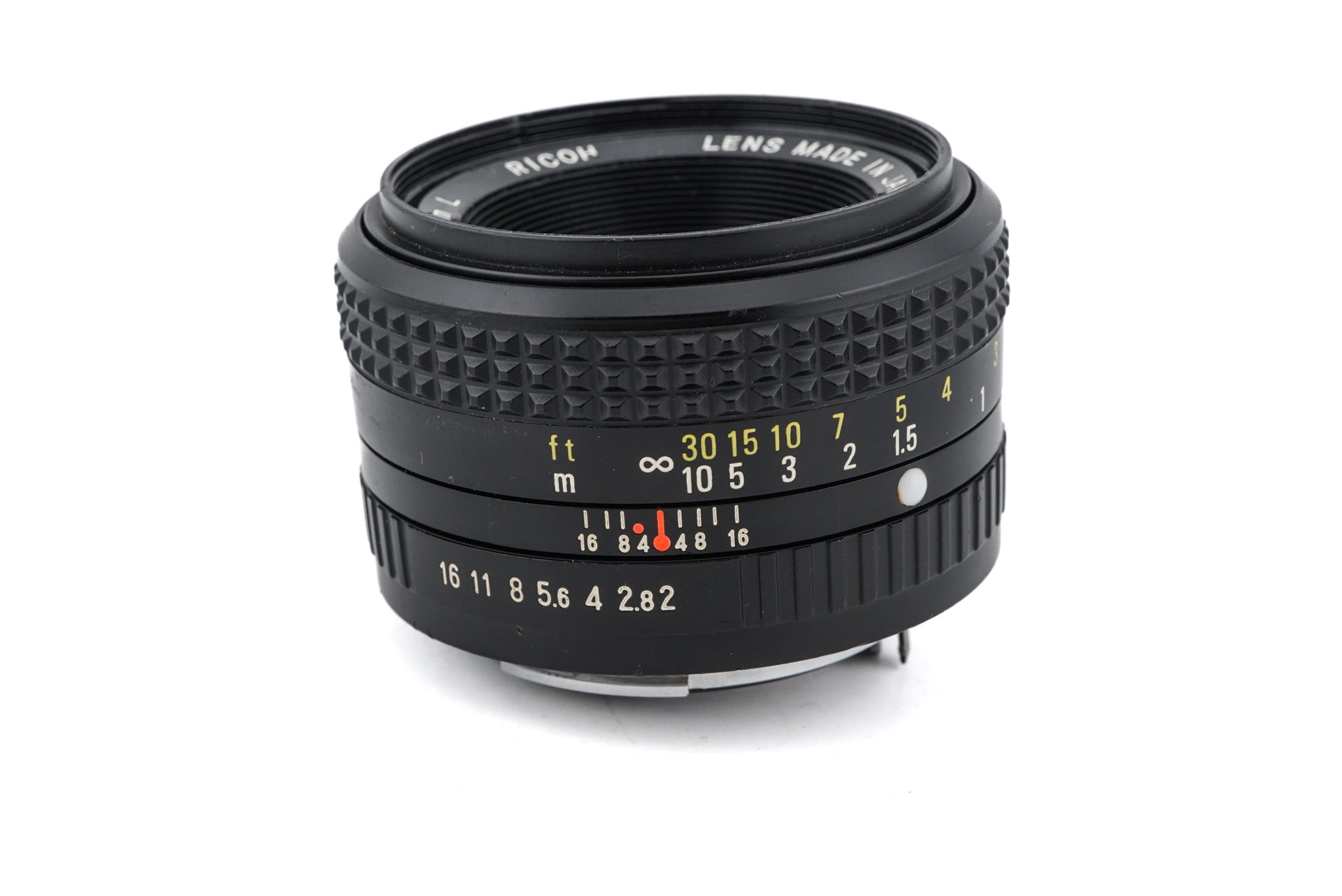 Ricoh / Objectif Rikenon 50 mm 1:2 / Monture Pentax K Ricoh / Objectif Rikenon 50 mm 1:2 / Monture Pentax K