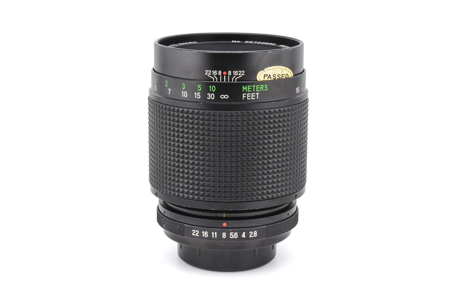 Vivitar 90mm f2.8 Auto Telephoto Macro - Lens