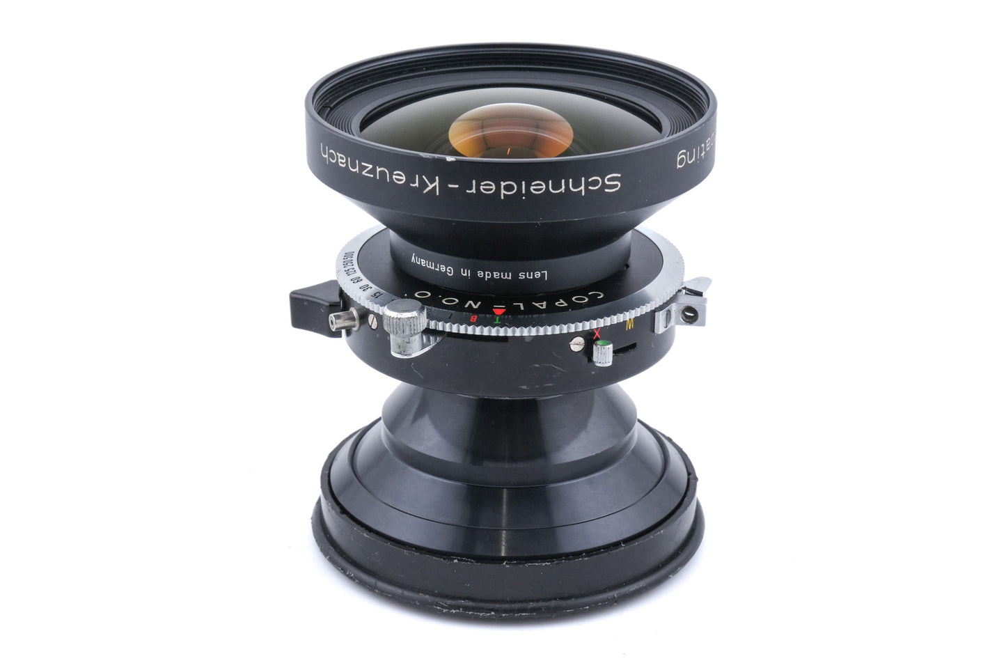 Schneider-Kreuznach 75mm f5.6 Super-Angulon MC (Shutter) - Lens