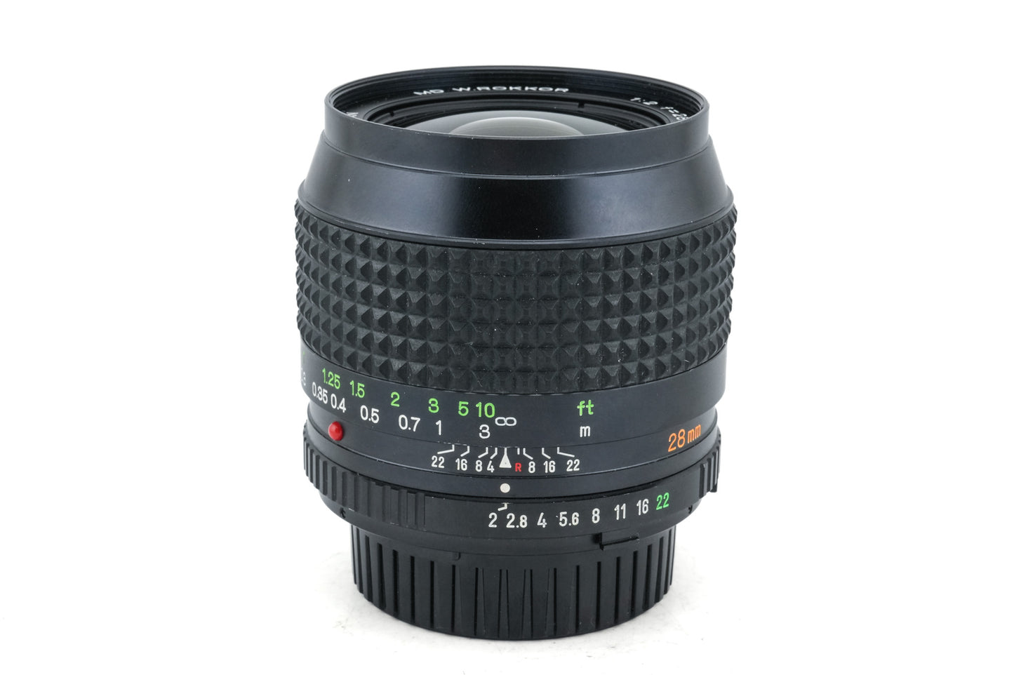 Minolta 28mm f2 MD W.Rokkor - Lens