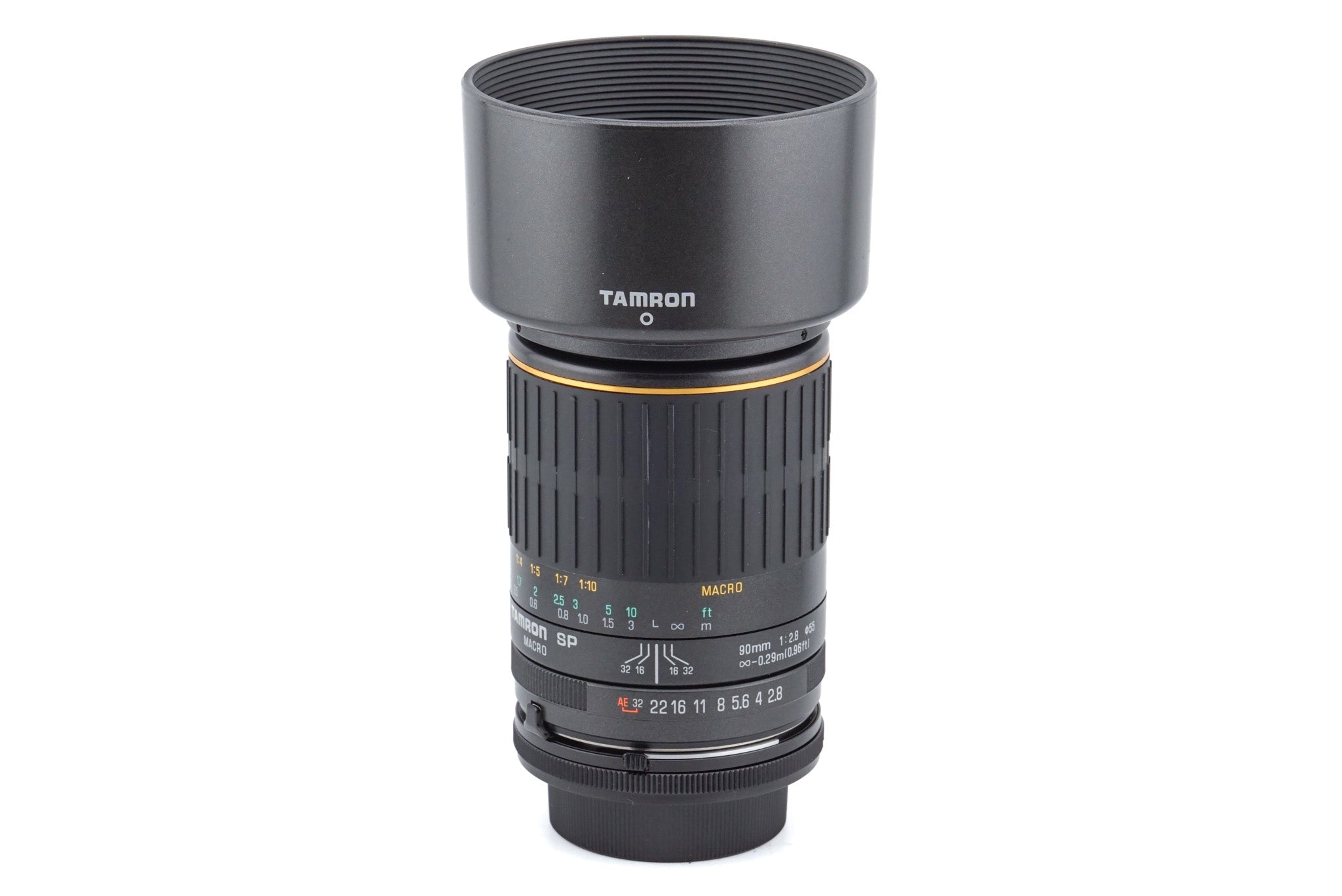 Tamron 90mm f2.8 SP Macro 1:1 (72B) + Adaptall 2 - Canon FD Adapter