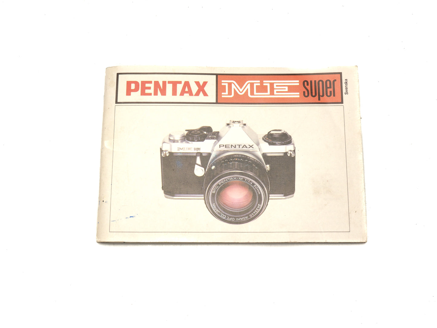 Pentax ME Super Instructions